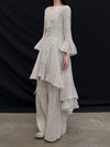 Mutedance 25 Spring/Summer Irregular Cut Dress MD-MD25SS15-BIGE MD25SS14
